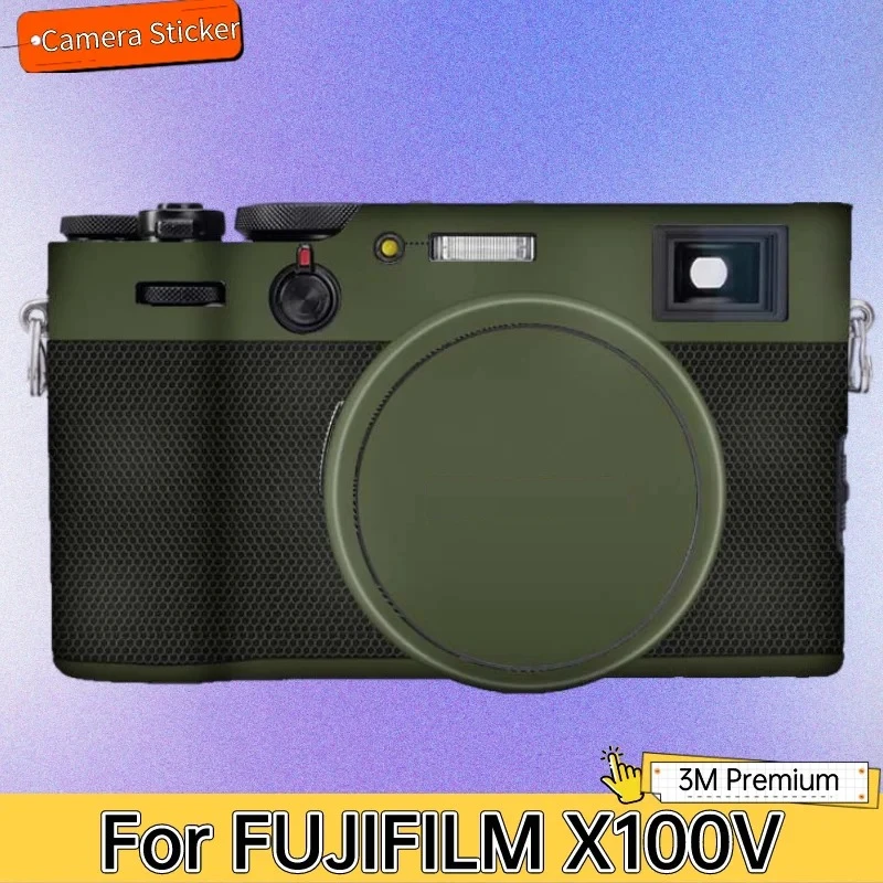 

For FUJIFILM X100V Camera Sticker Protective Skin Decal Vinyl Wrap Film Anti-Scratch Protector Coat X100-V