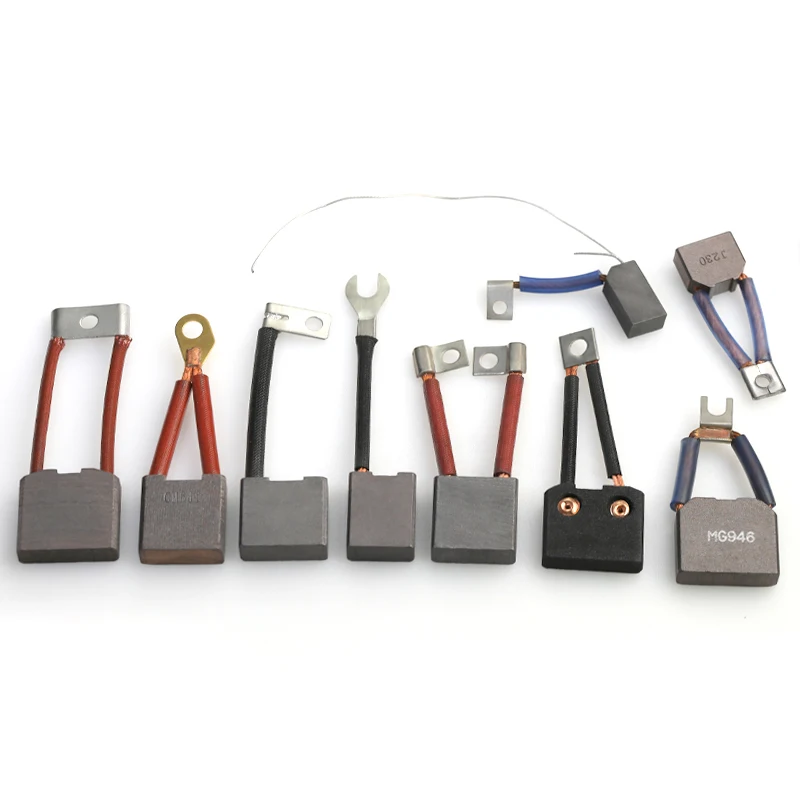 8Pcs  SHMORGAN Electric Motor Carbon Brushes Suitable for the Maintenance of Carbon Brush Motors for Forklift