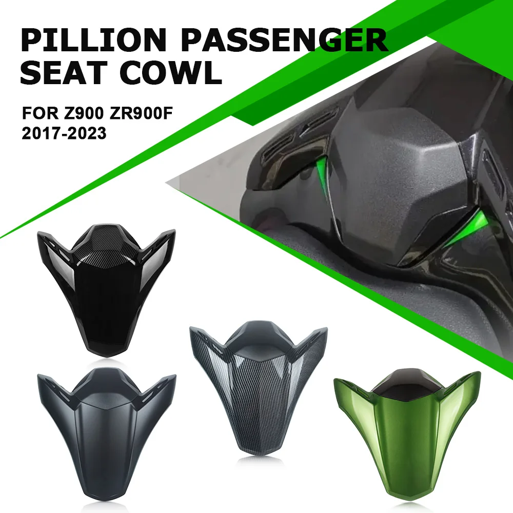 

Motorcycle Pillion Rear Tail Passenger Cowl Seat Back Cover Fairing For Kawasaki Z900 ZR900F 2017 2018 2019 2020 2021 2022 2023
