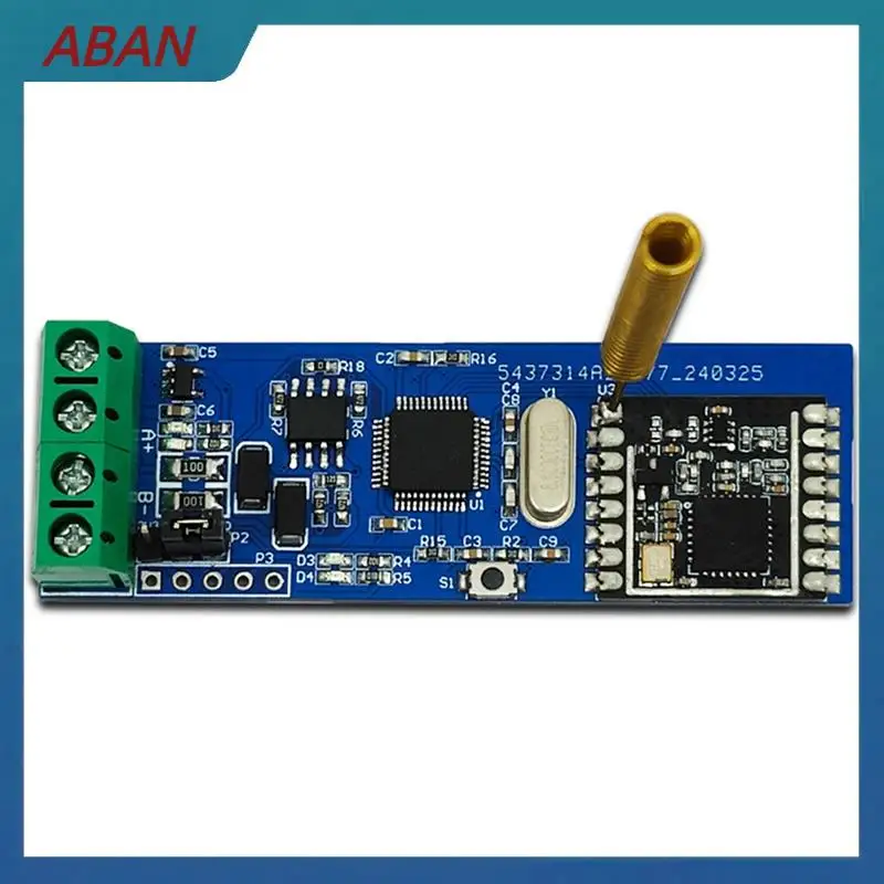ABAN 2X RS485 To Lora Wireless Serial Communication Module RS485 Lora Wireless Transceiver 433M Transmitter Receiver Module