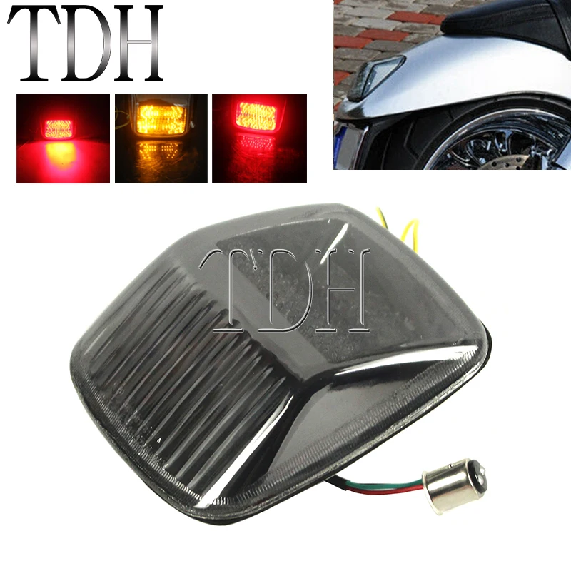 Motorcycle LED Turn Signal Tail Light Taillight Brake Light Indicator For Harley V Rod V-ROD 2002-11 Deuce Modified Accessories