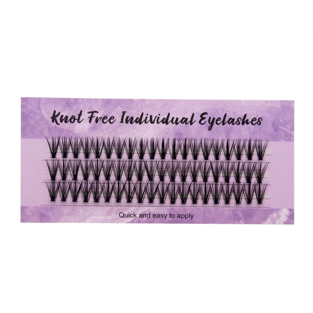 10 Trays/Lot 10D 20D Individual Lashes DIY Clusters Segmented Eyelashes C D Curl 8-14mm Natural Lash for Make Up Tools FAIRYTIS