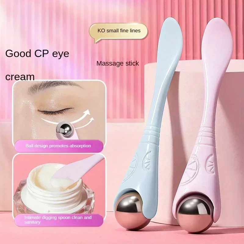 

Двусторонний ручной массажный ролик для глаз с нежным роликовым дизайном для деликатного лечения глаз.