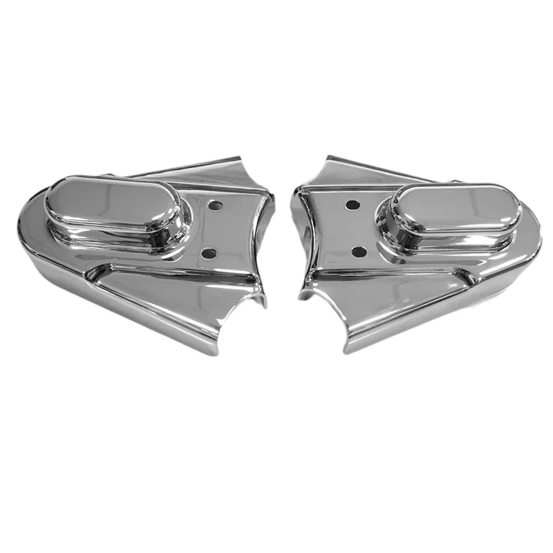 Penutup Poros untuk Softail Springer EFI FXSTSI FXSTD FLSTF FLSTN Sepeda Motor Logam Krom Lengan Ayun Phantom Belakang