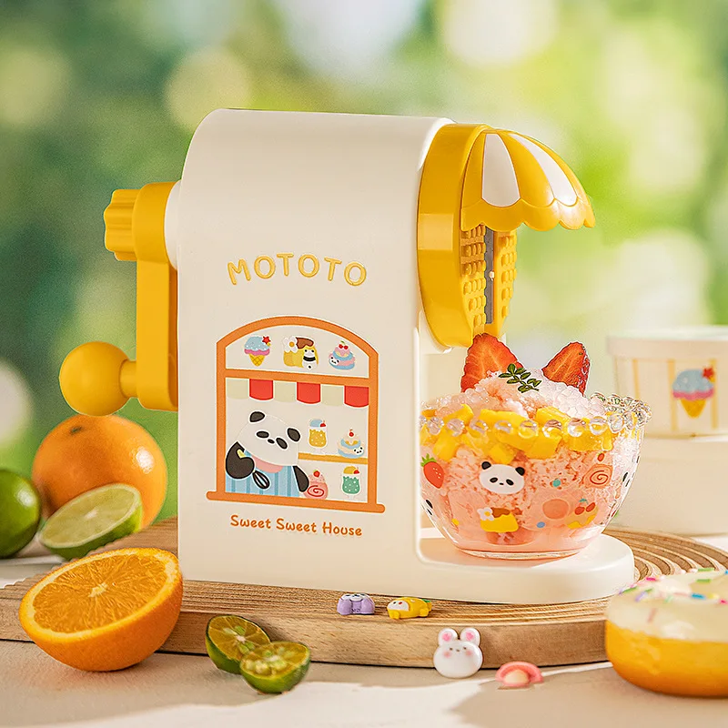 

Suitable forModern Housewife Ice Shaver Manual Household Ice Smoother Stall Unplugged Hand Ice Crusher Summer Education Gifts