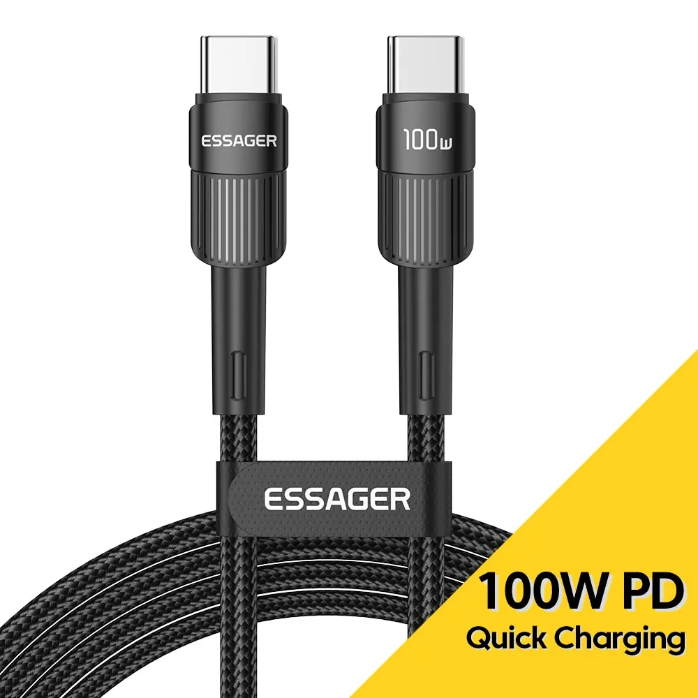 Wessager 100w c zu c typ c kabel usb c pd schnell ladekabel ladegerät kabel für macbook samsung xiaomi typ c usb c kabel
