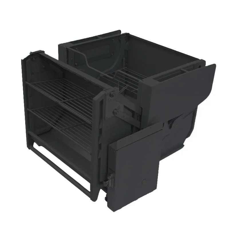 Refrigerator Top Cabinet Lifting Basket Large Capacity Lifting Cabinet Kitchen Cabinet Linkage Lift