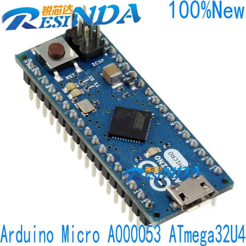 

Плата разработки Arduino Micro A000053 ATmega32U4, 100% новая и оригинальная