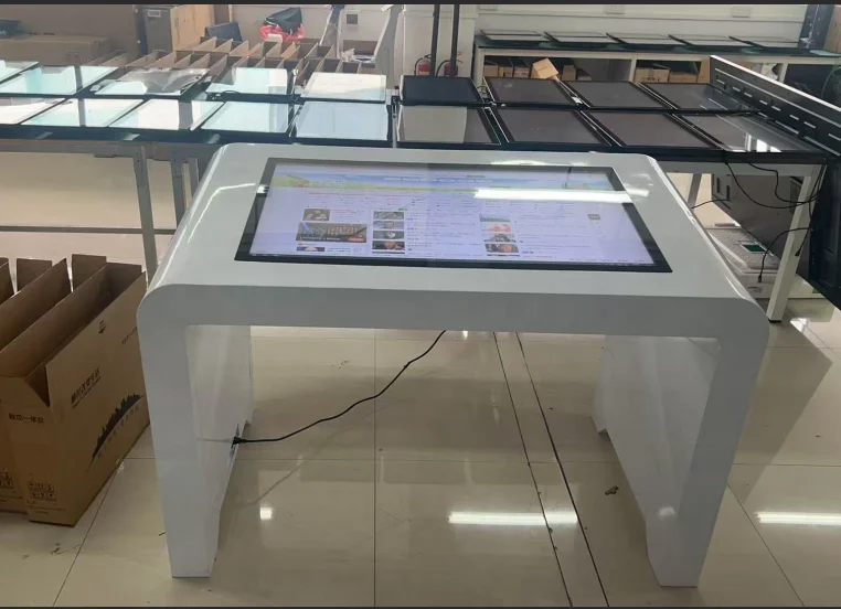All-In-One Smart Interactive USB Touch Screen Coffee Table New Waterproof Negotiation Lift Desktop Gaming Machine