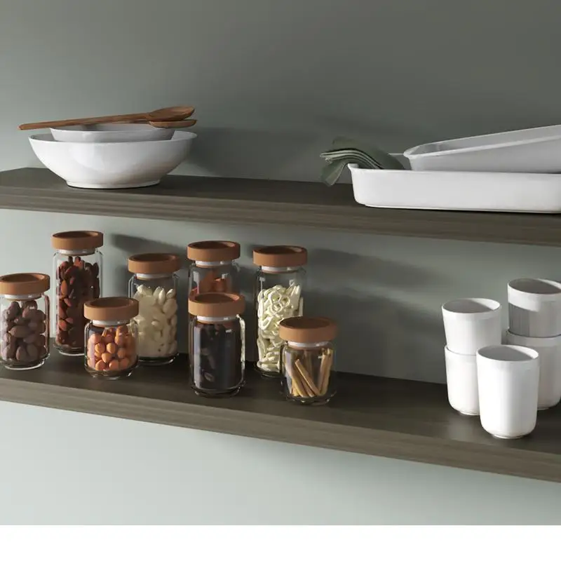 رف عائم بلمسة نهائية من خشب البلوط الدخاني لديكور المنزل الأنيق وحلول التخزين - مثالي لغرفة المعيشة أو غرفة النوم أو المكتب #2