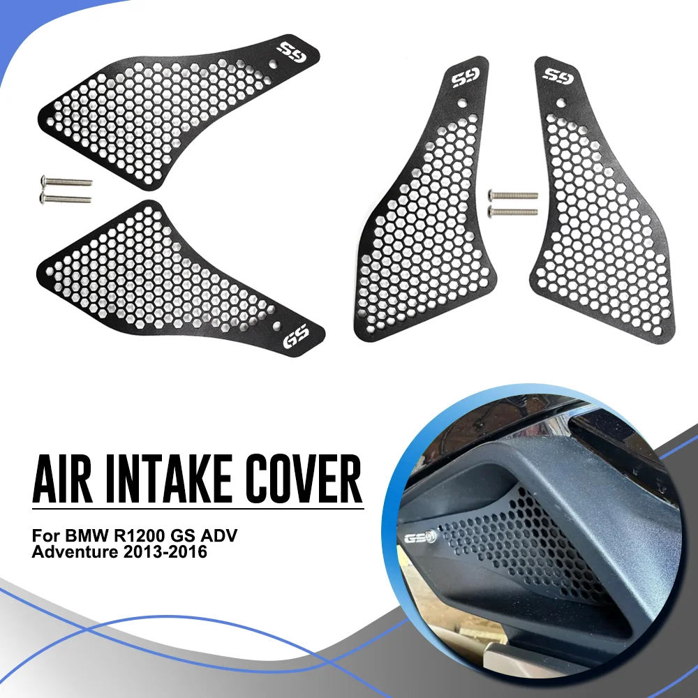 

For BMW R1200 GS ADV Adventure 2013 2014 2015 2016 R1200GS ADV Motorcycle Moto Air Intake Guards Cover Grill Air Intake Cover