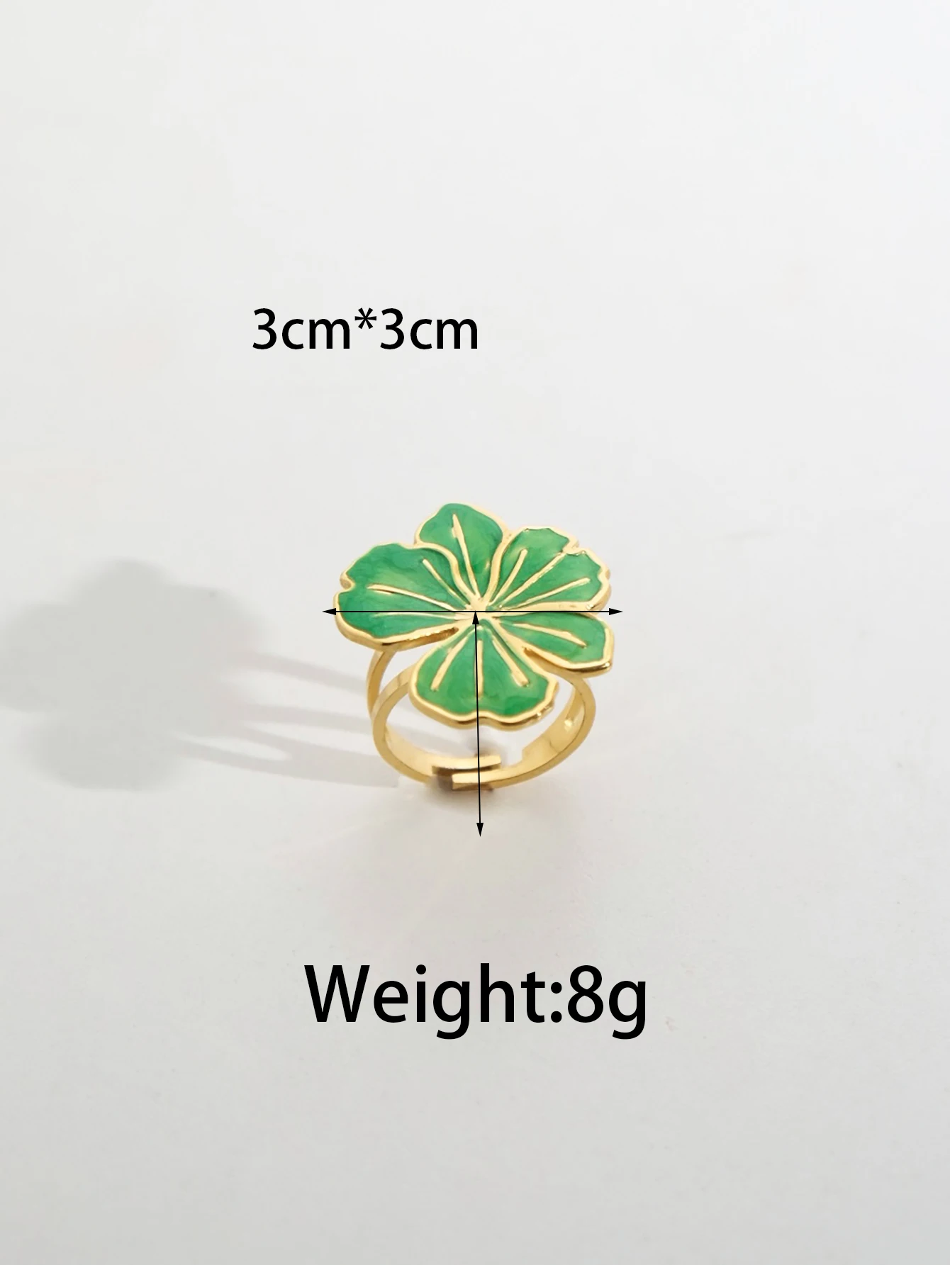 Vintage Stainless Steel Fashion Retro Drip Oil Open Ring Exaggerated Design Women\'s Daily Holiday Gift, Friends Jewelry Party