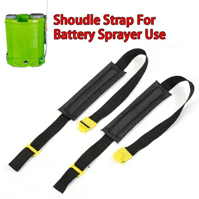 2 Pack Of Backpack Sprayer Belt Replacement,Sponge Adjustable Agriculture Manual Sprayer Backpack Shoulder Strap