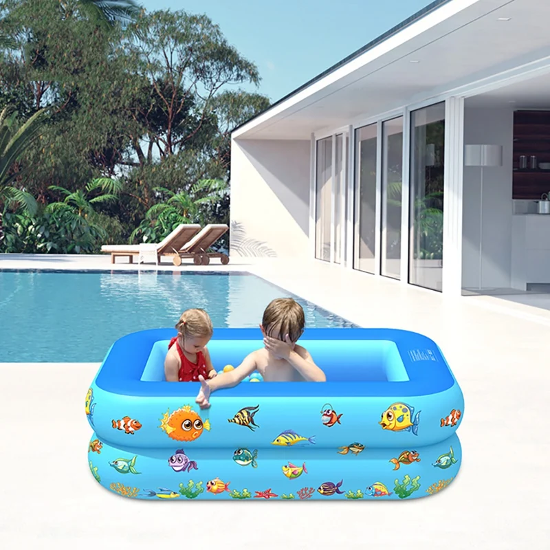 Inflatable Swimming Pool Family Swim Center Inflatable Lounge Pool For Kiddie For Outdoor Garden Summer Water Party