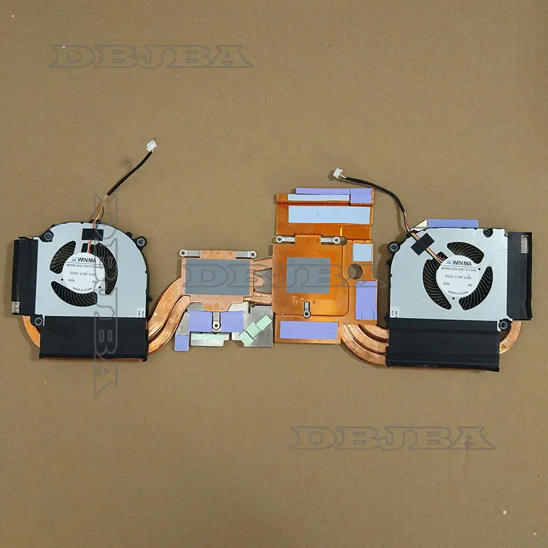 CPU GPU hestsink Fan for Clevo V150 6-31-V150N-100 EGC-82071S1-0AH EGC-79071S1-0AH 5V 2.5W 0.5A Fan