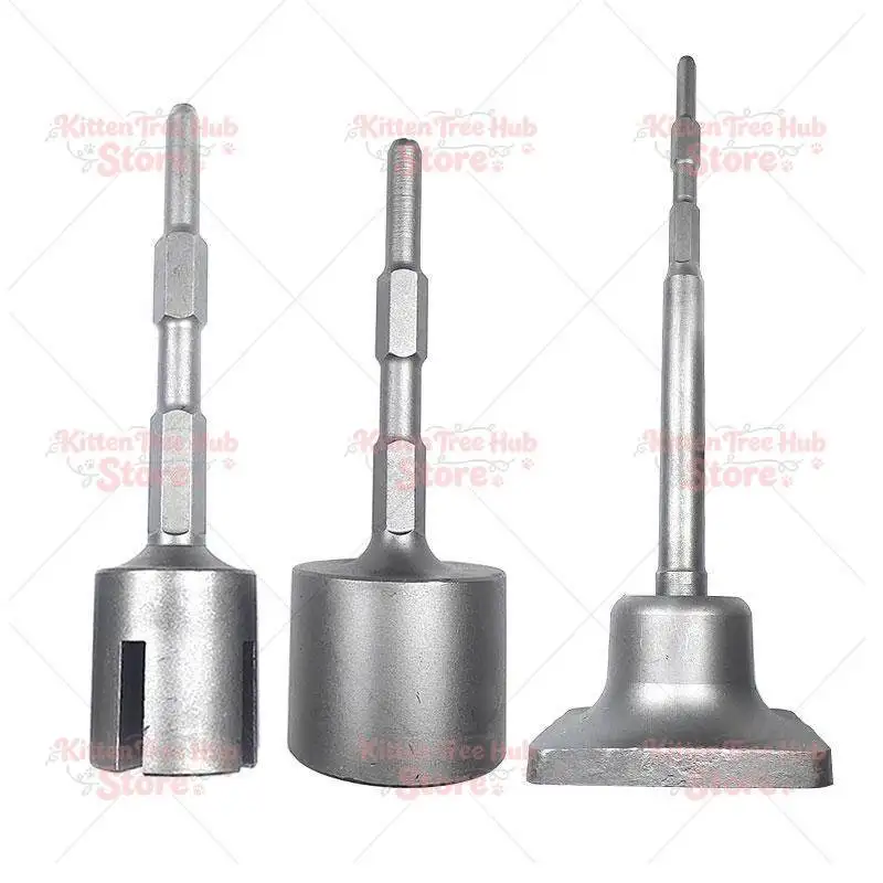 Small electric pick hexagonal handle piling hammer round pipe wood pile angle steel installation hammer