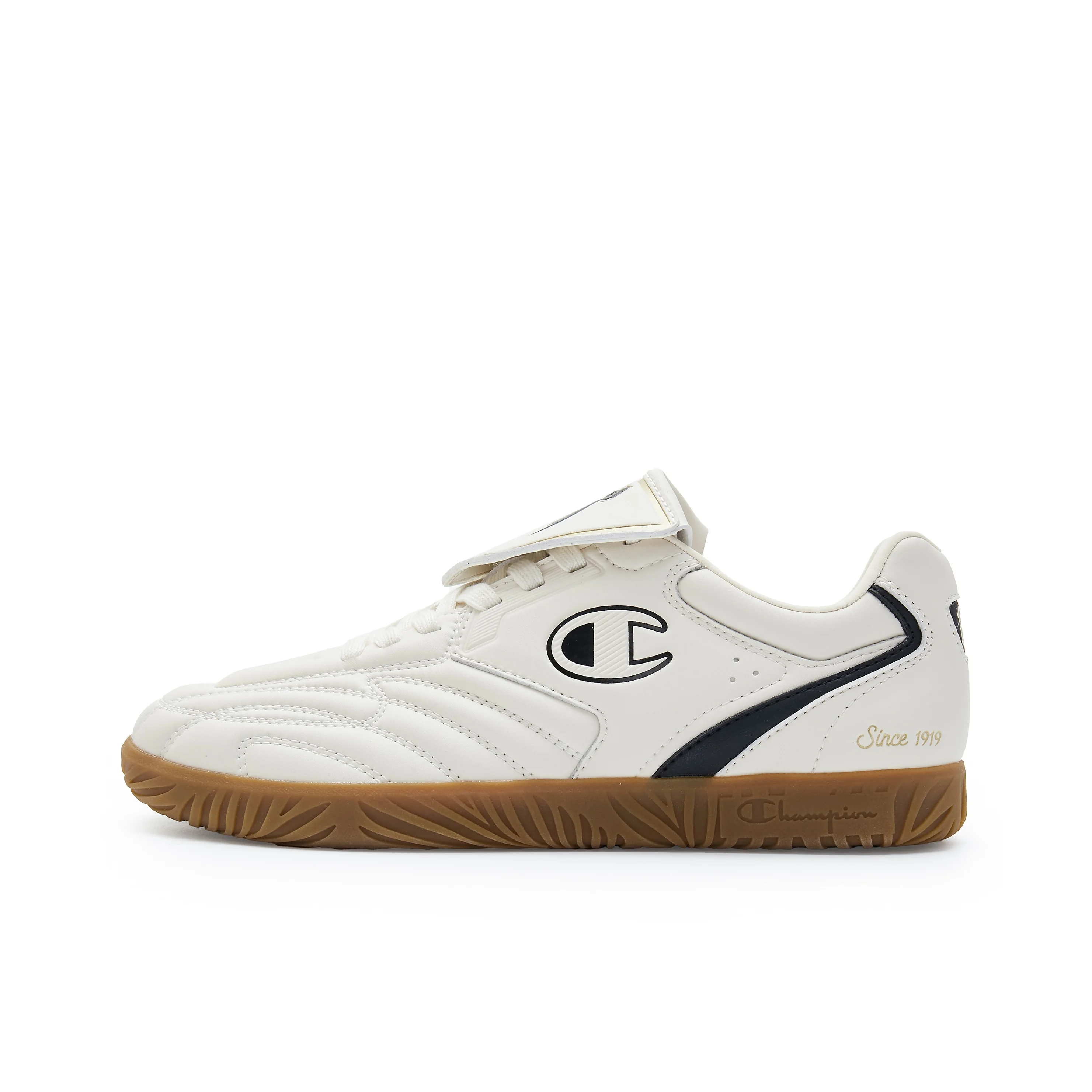 Chaussures de skateboard Champion Blokette Trainer Low top pour femme, noir et blanc, U4CFCTW24U3