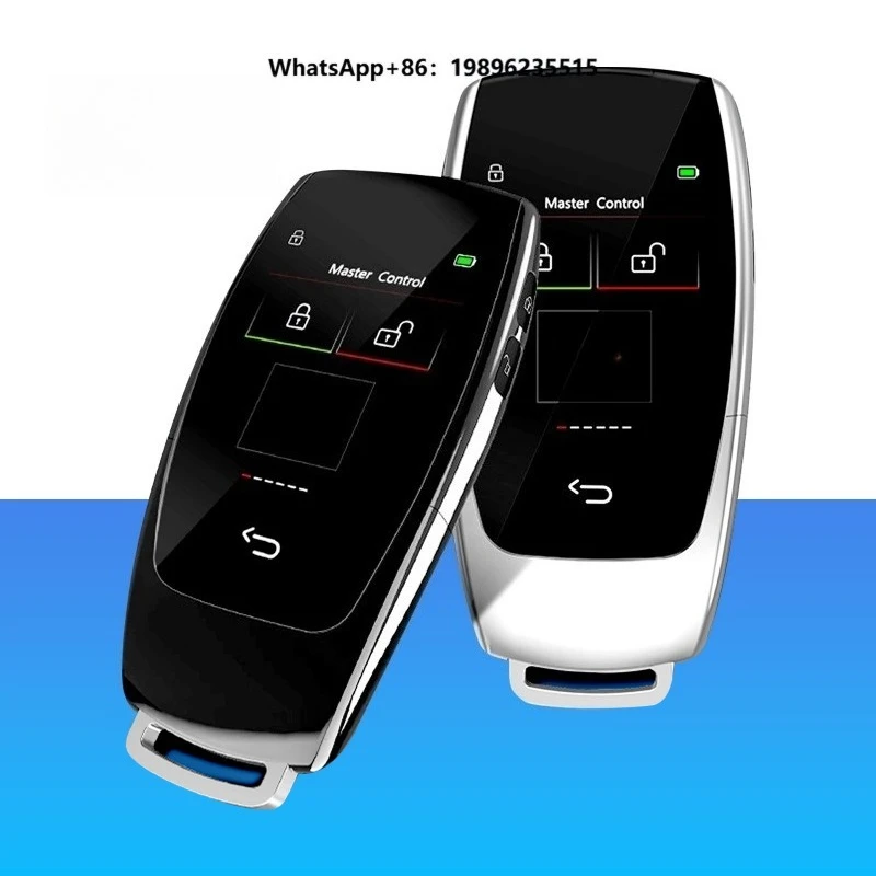 2023 Best Selling Keyless Entry System Car Touch Screen Smart LCD Key