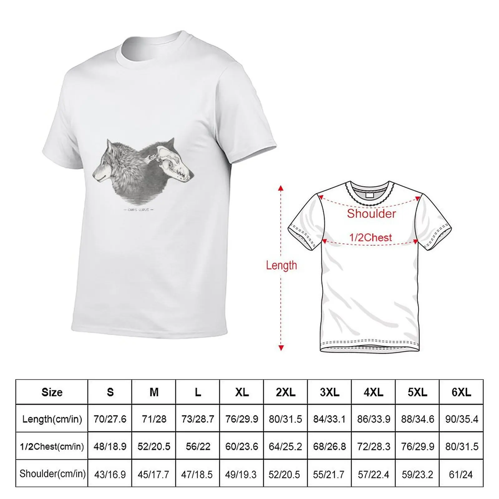 Canis lupus T-Shirt tshirts personalised shirts graphic funny t shirts men