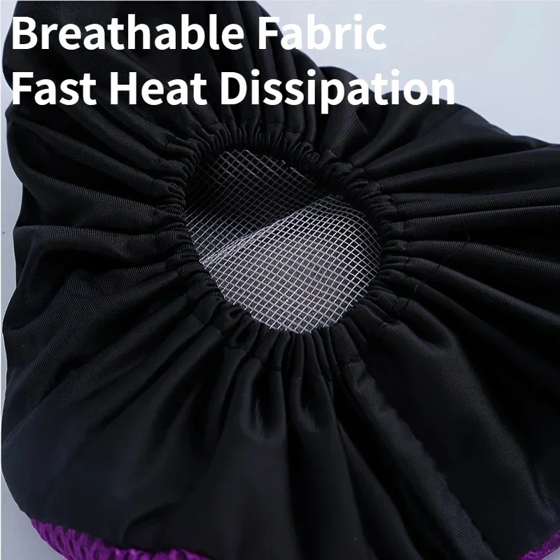 1/2pcs Bicycle Mesh Cover Mountain Bike Cotton Car Seat Cushion Cover Bicycle Saddle Insulation Breathable Cycling Accessories view 6