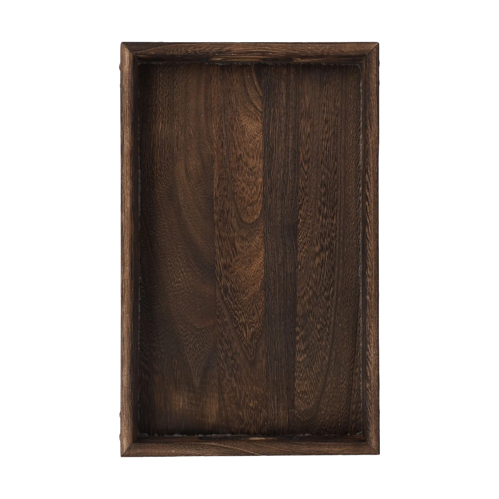 Decorative Tray Solid Wood Serving Tray Living Room Comfortable Feel Delicate Texture Elegant Design For Tea Table