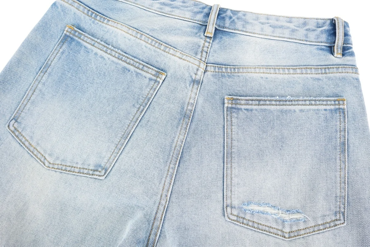 سوبر واي جينز أزرق طباعة جديد 2026ss P509 #