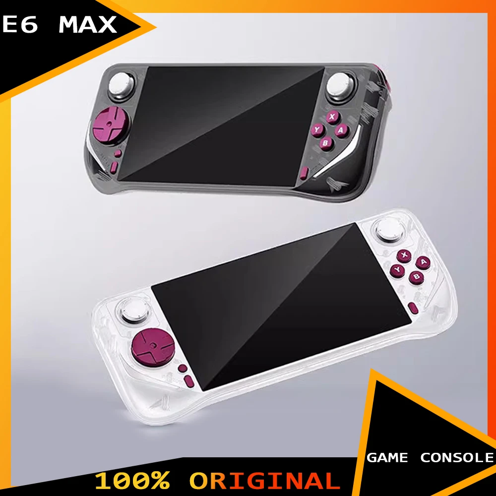 

E6 MAX Game Console 5Inch 1280*720 DPI IPS Touch Screen 5000mAh Hall Joystick Handheld Game Consoles Support Projection Custom