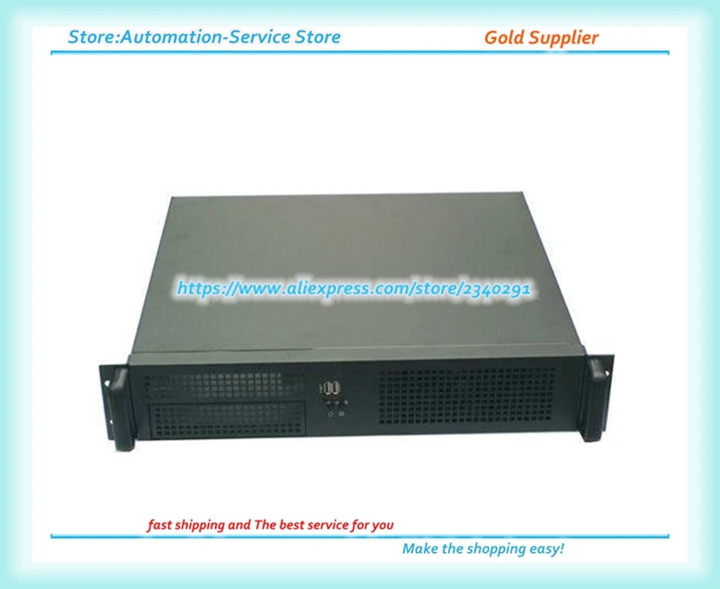 J3812B حافظة خادم 2U قصيرة جدًا طويلة / 380 مم لقمة قرص صلب + 1 بت مصدر طاقة عالي