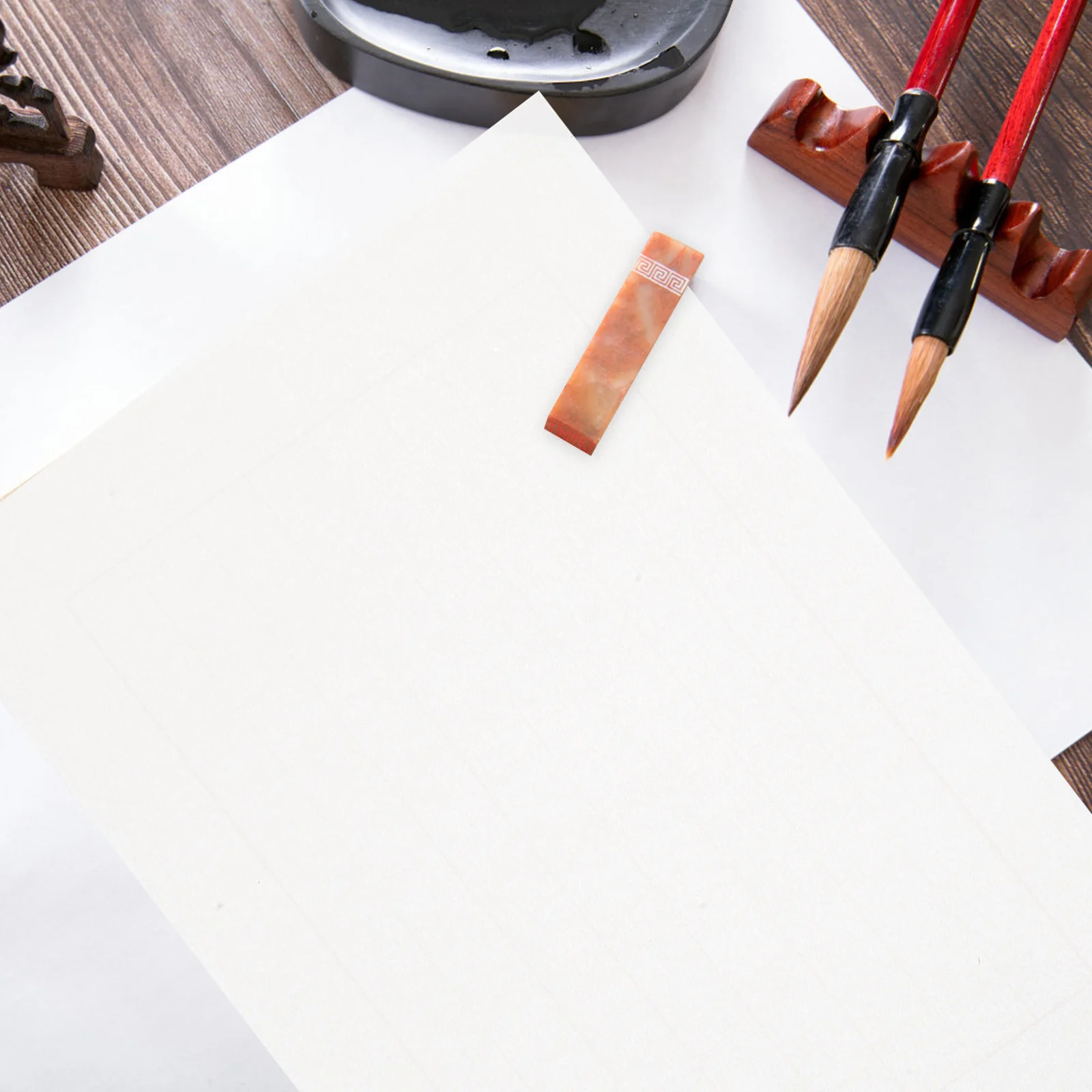 500Pcs Calligraphy Writing Paper Reusable Tracing Sheets for Basic Strokes Handwriting Practice Sumi Ink Compatible Paper