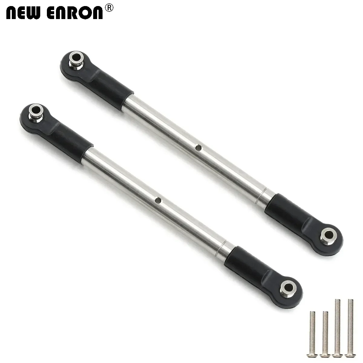 2 قطعة 119 مللي متر الجبهة تو الروابط الربط 8997 الفولاذ المقاوم للصدأ ل RC قطع غيار السيارات 1/10 Traxxas WideMaxx 2.0 89086-4 جديد MAXX V2 #3