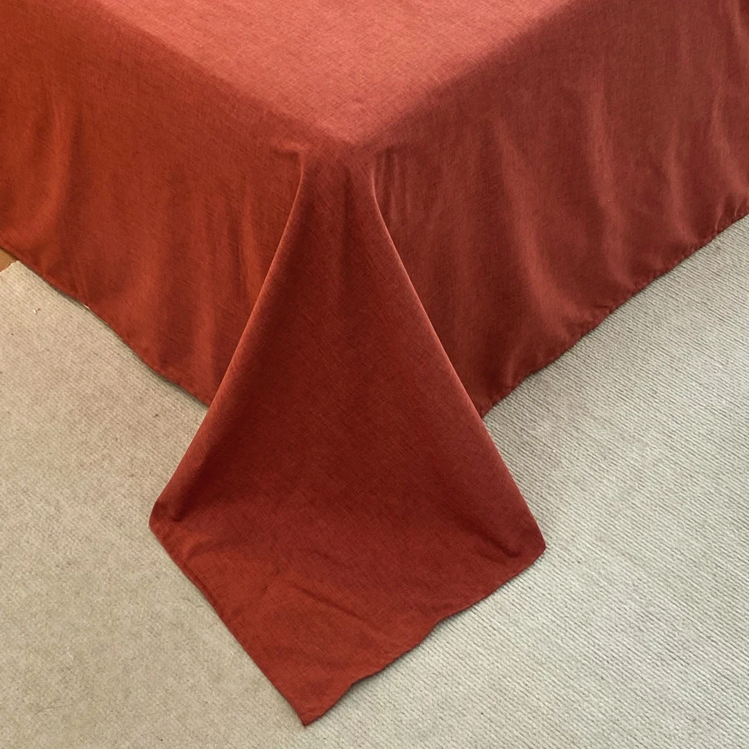 Drap plat/contour en coton égyptien percale