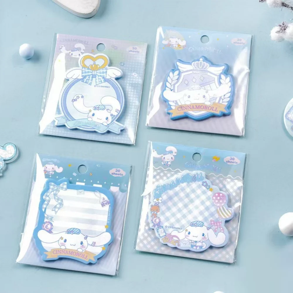30 قطعة حقيقية سانريو سينامورول مثبت ملاحظة Kawaii الكرتون الطلاب لوازم مكتبية مذكرة المدرسة جوائز الفتيات هدايا عيد الميلاد