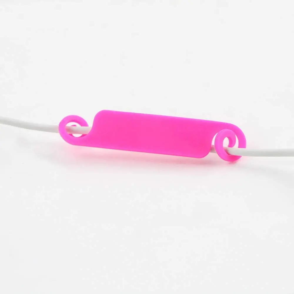 20 Pcs Cable Tags Cable Management Tags Multicolor Cable Labels Cord Identification Tags For USB Computer Phone User-Fri
