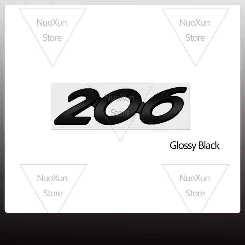 206 Glossy Black