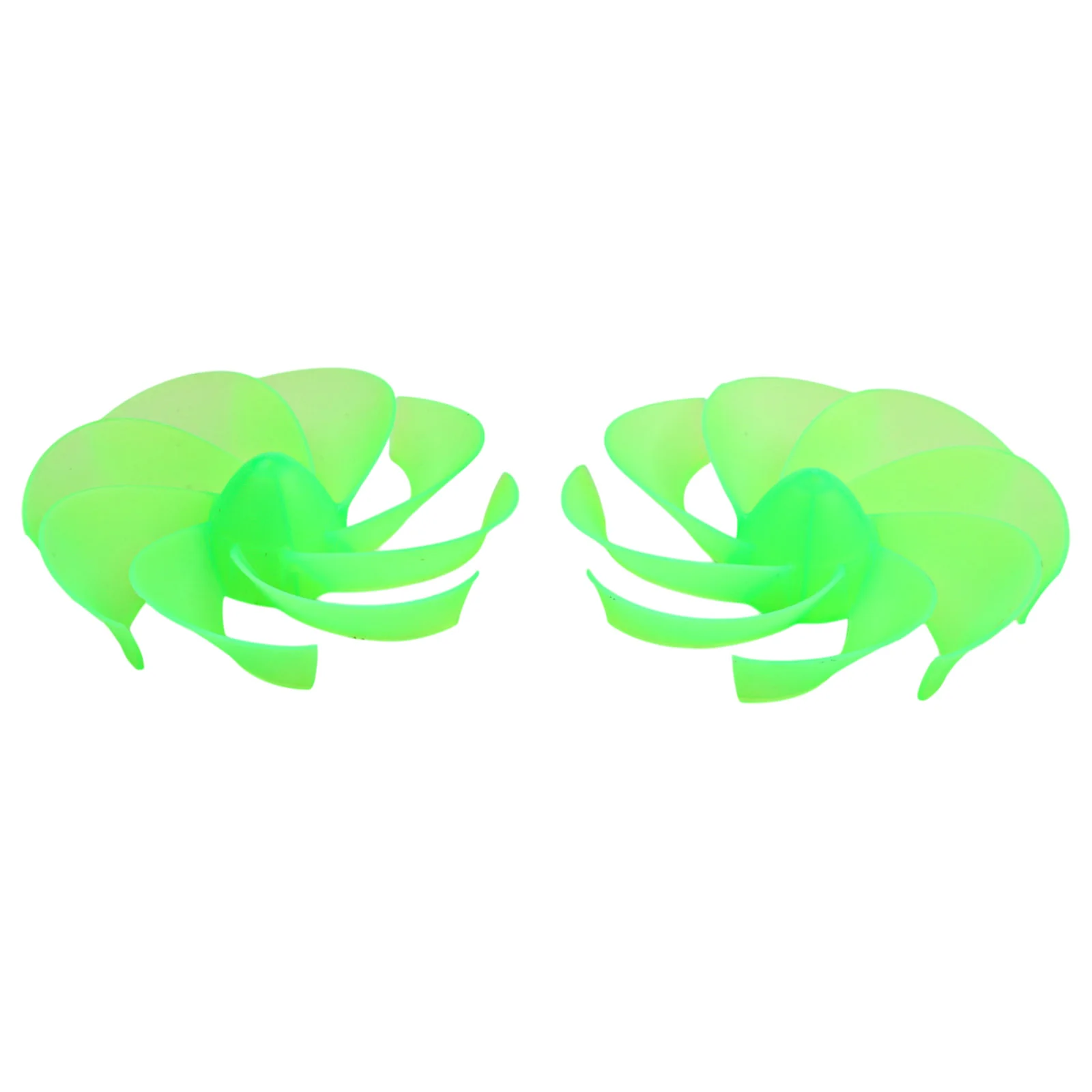 2 Pack 8 Leaf for fan for blades with 2mm Round Bore for Efficient Airflow in For DC Powered Wind Turbines and DIY Applications
