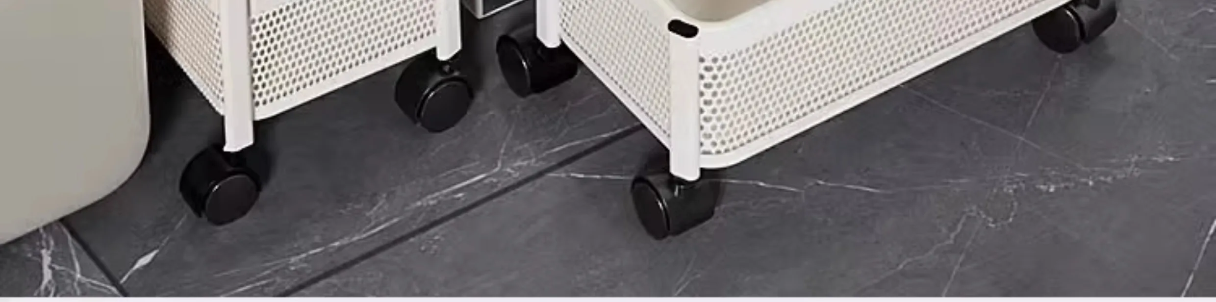 Carrito Bookshelf Mobile Kitchen Trolley Organizer with Wheels Gap Mobile Bookshelf Trolley Household Storage Rack 트롤리 수납선반