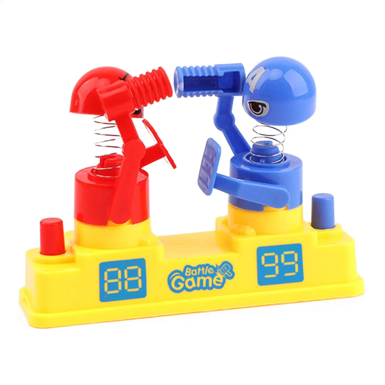 mini Table Boxing Game Mini Robot Fighting Toys Battle Robot Old Games Portable Kid Board Games Punching Birthday Gift