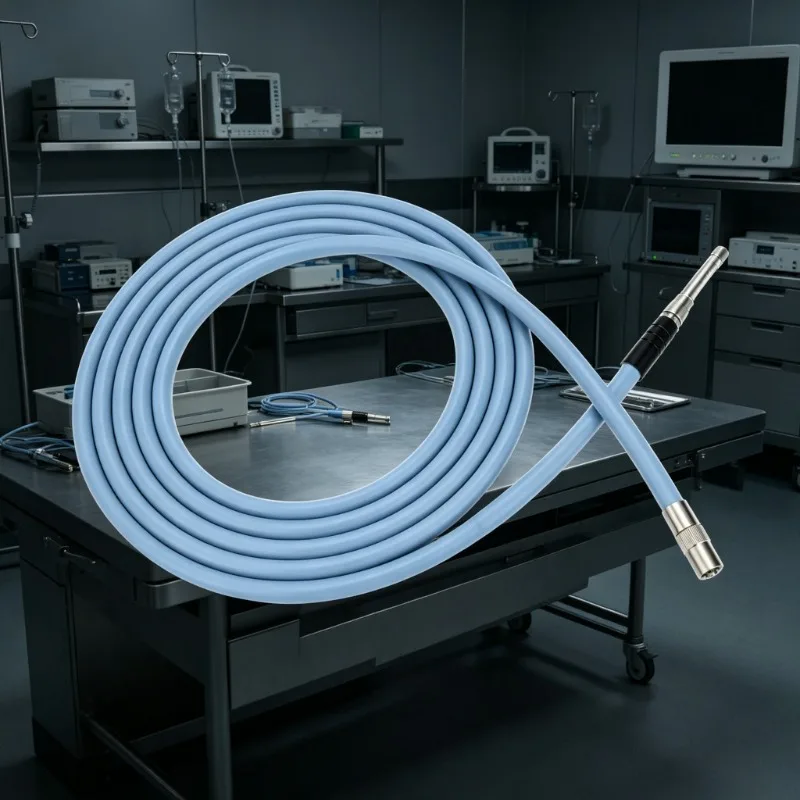 

Medical Light Guide Cable 2.5m/3m Rigid Endoscope Fiber Optic Cable for LED Cold Light Source