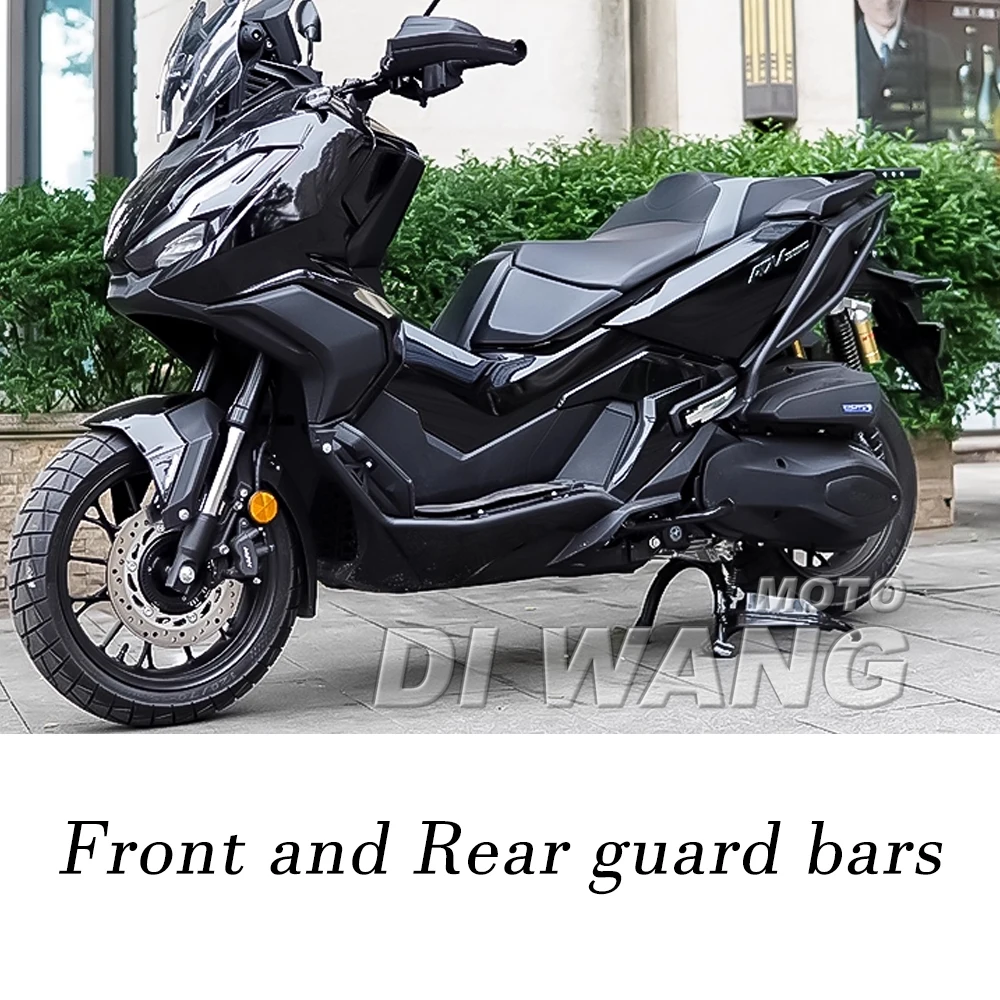 ADV350 Body Front and Rear Protective Bar For Honda ADV 350 Adv350 2025 Motorcycle Exhaust Bumper Rear Shelf Accessories