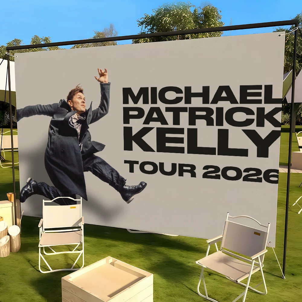 Singer Michael Patrick Kelly Traces flag Custom Camping Garden Decor Party Backdrops Wall Art Family Gifts