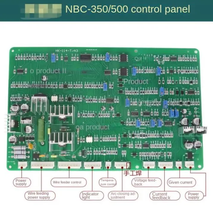Imagem -03 - Placa-mãe do Circuito de Controle da Máquina de Soldura do Dipper Nbc350 500h Hk114-t3-t4 com Soldadura Manual