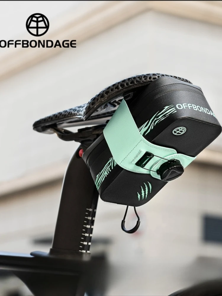 AliExpress OFFBONDAGE Bicycle Saddle Bag Lightweight Compact Large Capacity Portable Tail Bag Waterproof cycling Seat Bag Bike Accessories
