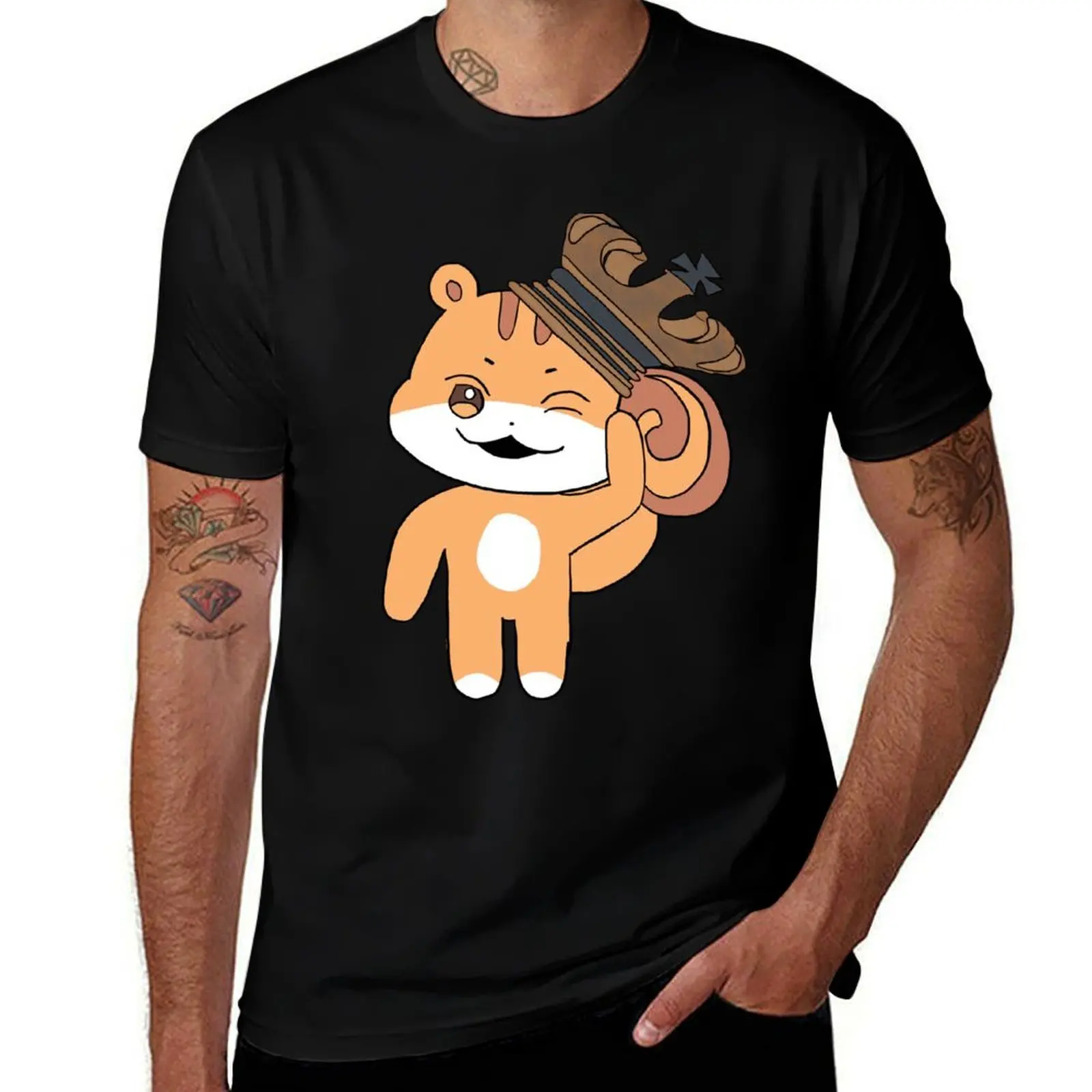 

Aniteez Chess - King T-Shirt luxury t-shirt anime shirt vintage graphic tee Men's cotton t-shirt
