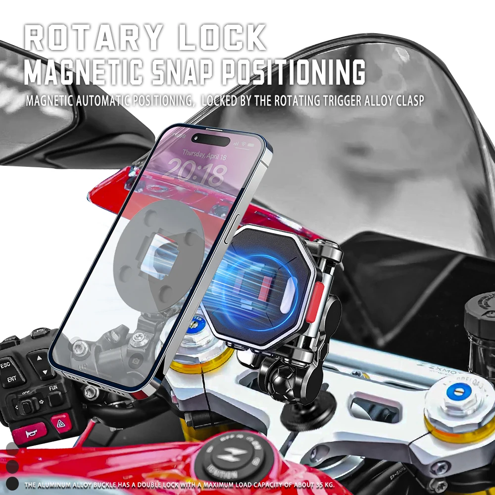 JIFENGHAO For Model Compatible With Zhang Xue 820RR Phone Holder, Quick-release Magnetic Floating Shockproof, Anti-shake, And Wa