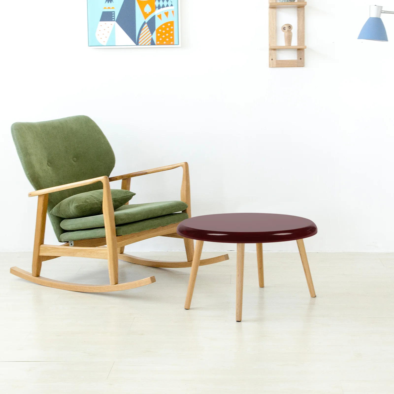 

Wooden Stool Seat Replacement Round Solid Wood Seat Repair for Bar Restaurant Home and Sturdy Stool Accessories