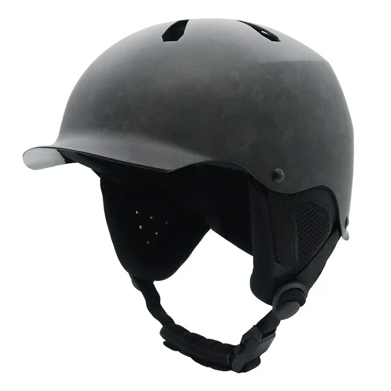 

Outdoor Sports Winter Ski Helmets Ultra Light Carbon Fiber Veneer Safety