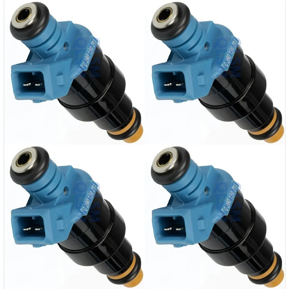 

4Pcs 0280150211 Fuel Injector For BMW E30 318i Peugeot 205 309 GTi Renault 1.8L 2.2L EV1 Nozzle Flow Matched Set