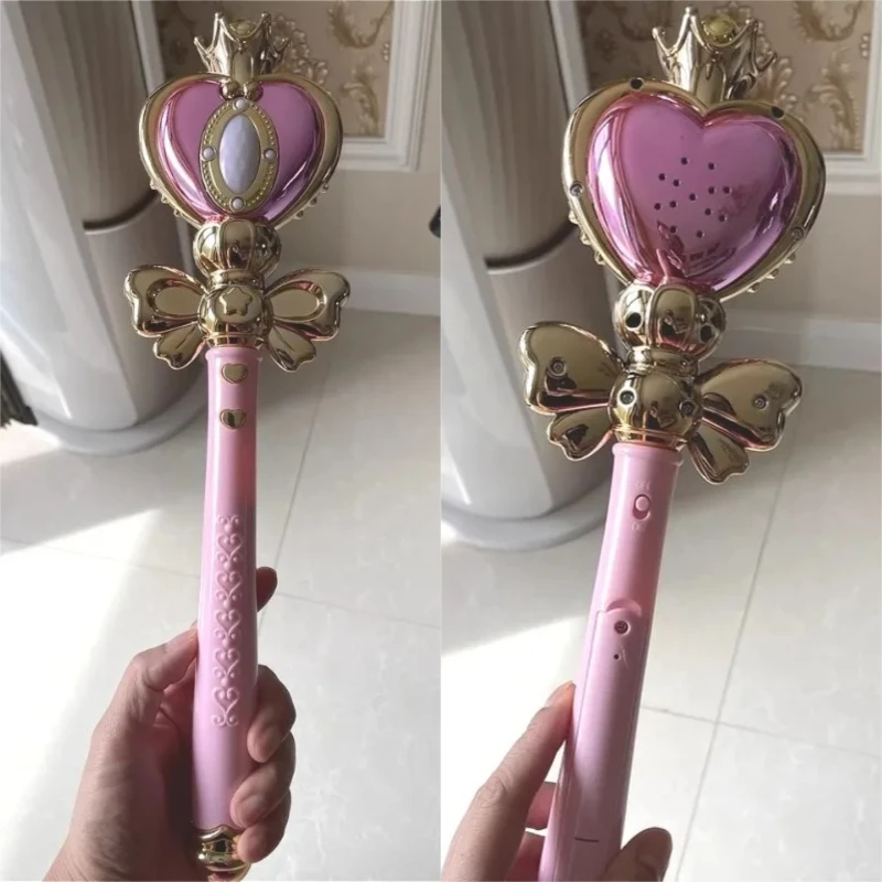 

37 см аксессуары для косплея Henshin Stick музыка блестящее сердце палочка косплей палочка для девочек волшебный Сейлор Мун кристалл вечерние шоу реквизит