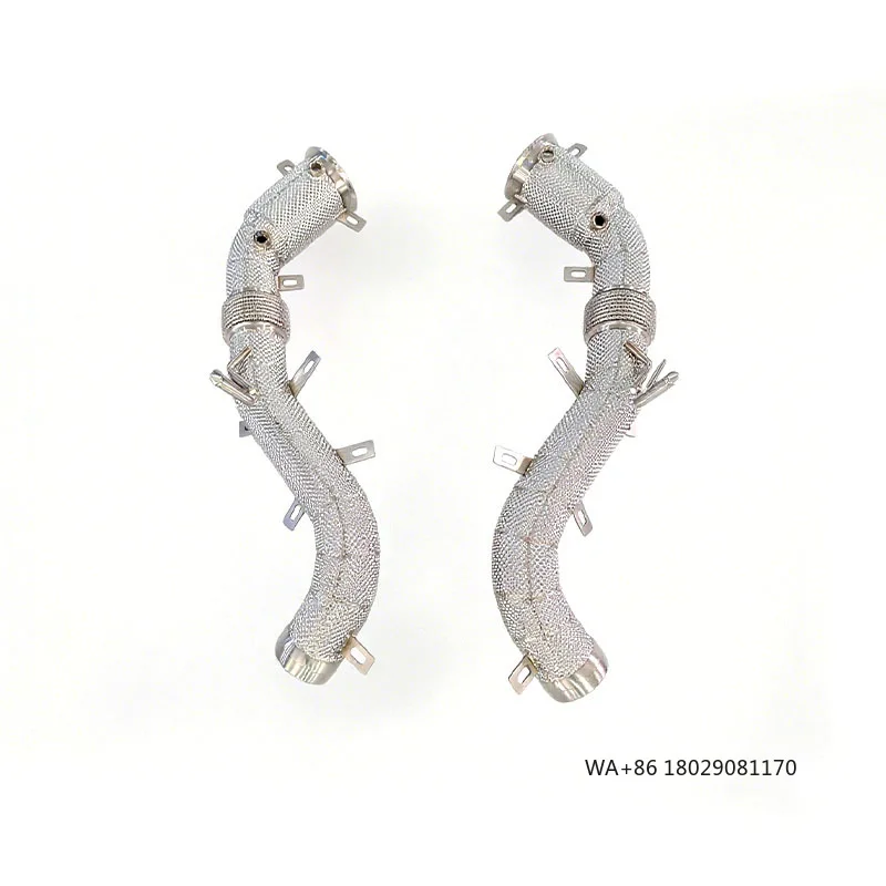 Tuning Downpipe for  540C/570/570S/570GT 2015-2018 Premium 304 SS Stainless Steel Exhaust Headers With Catalyst
