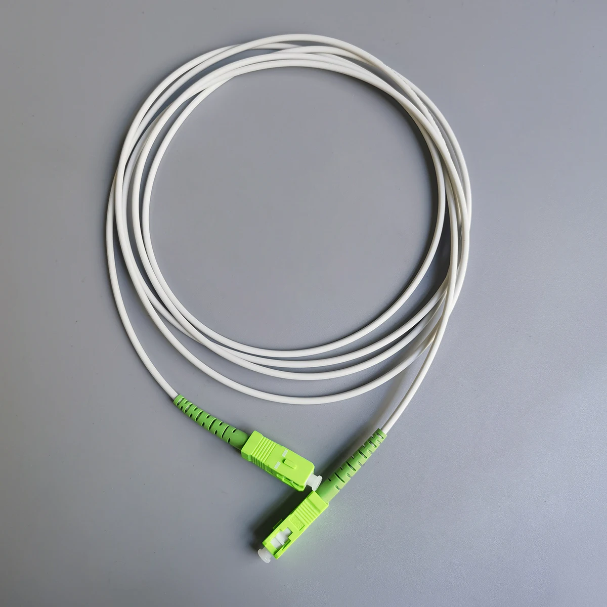 10pcs/50/PCS Armored Cable SC/APC-SC/APC Indoor FTTH Simplex Mode Fiber Optic Patch Cable Extension Cord 2M Armoured